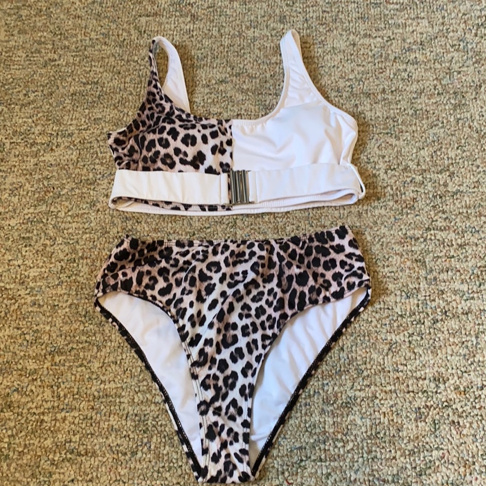 Cheetah SHEIN bathing suit